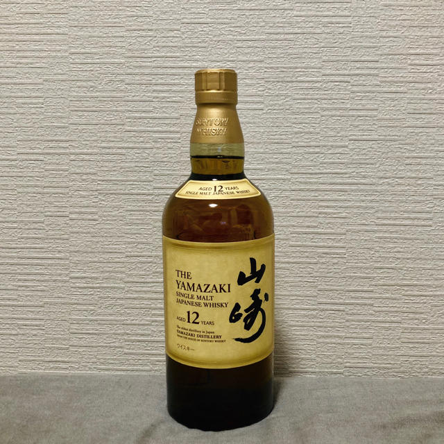 新品　山﨑　旧ラベル　12年　モルトウイスキー　750ML