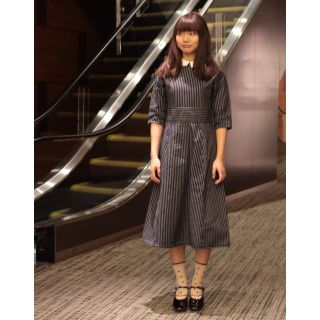 ミナペルホネン(mina perhonen)のリトルミィ様専用　お取り置き　double maison シアタードレス(ひざ丈ワンピース)