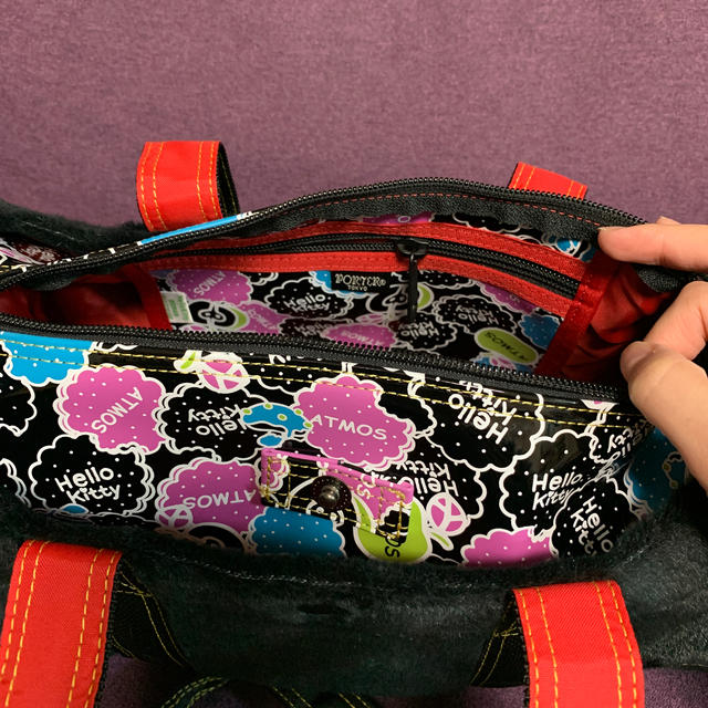 最新人気バッグHello Kitty×atoms×PORTERコラボドラムバッグ