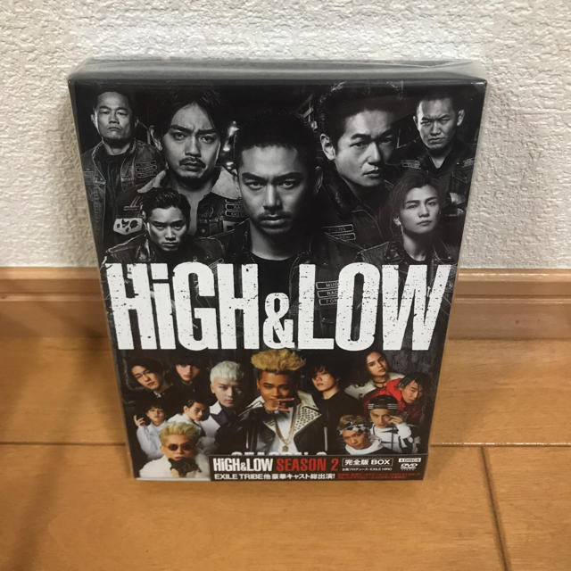 HiGH&LOW SEASON2 完全版BOX〈4枚組〉鈴木伸之