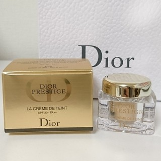 ディオール(Dior)のプレステージ ファンデーション ディオール Dior  クリーム サンプル(ファンデーション)
