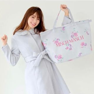 ミッシュマッシュ(MISCH MASCH)の【値下げ】ミッシュマッシュ　コート　3way  アイボリー　ファー付(ロングコート)