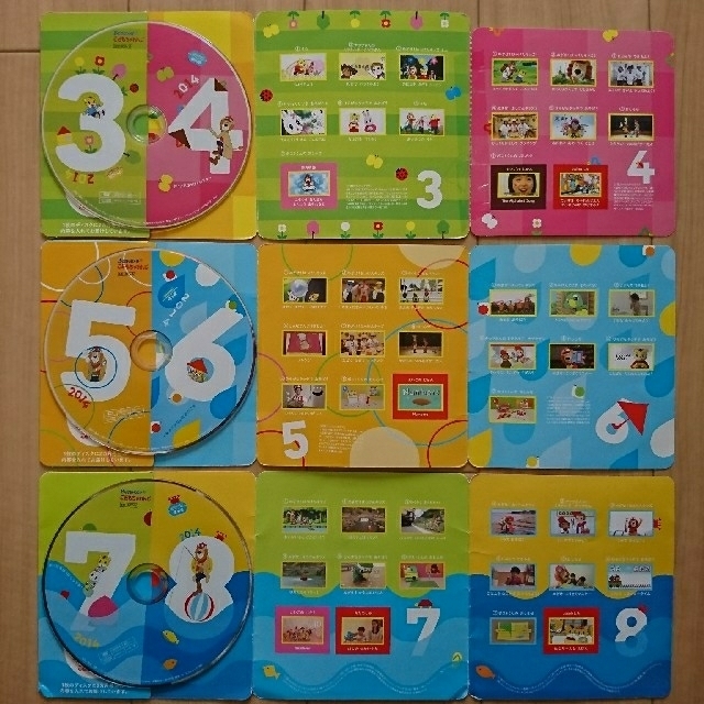 こどもちゃれんじ ほっぷEnglish DVD 6枚セット | こどもちゃれんじ