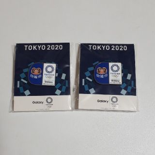 ギャラクシー(Galaxy)のGalaxy TOKYO2020ピンバッジ 2個(バッジ/ピンバッジ)