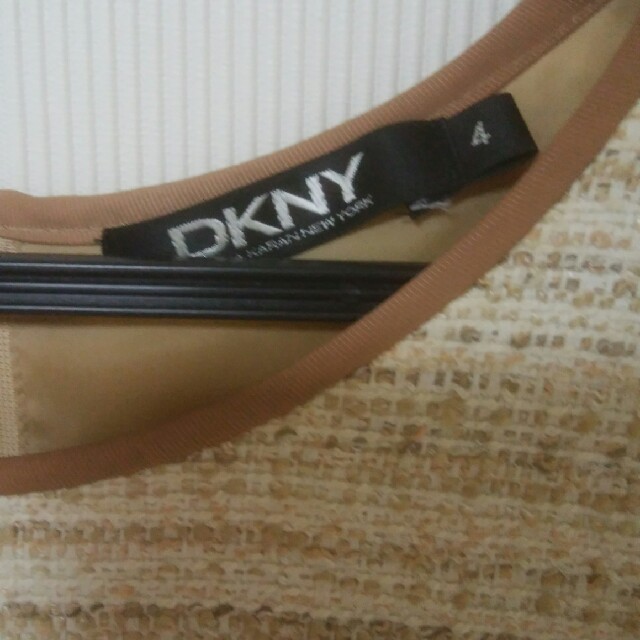 DKNY(ダナキャランニューヨーク)のDKNY ツイードワンピース レディースのワンピース(ひざ丈ワンピース)の商品写真