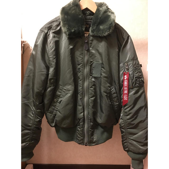 ALPHA INDUSTRIES(アルファインダストリーズ)のポコ様専用 2016年製 アルファ B-15 US企画 メンズのジャケット/アウター(フライトジャケット)の商品写真