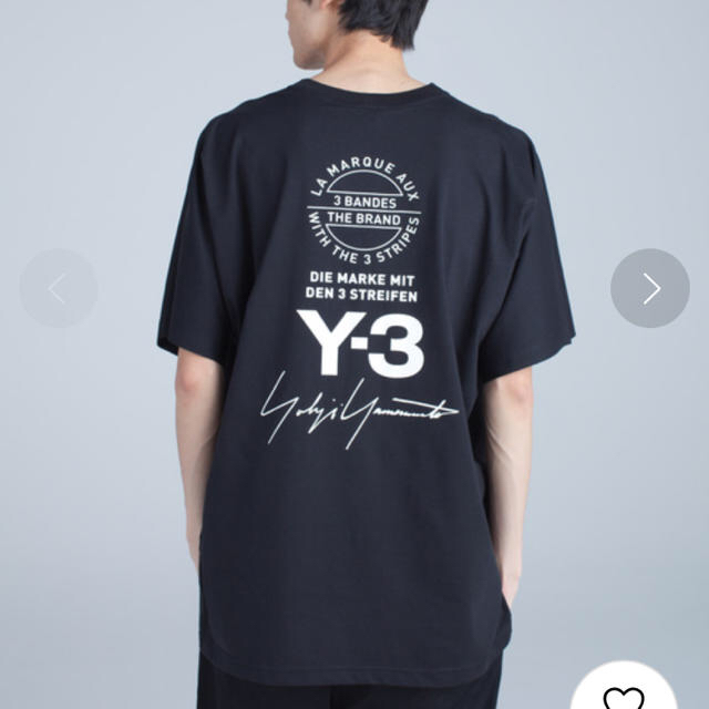 Y-3 15周年記念ロゴスウェット