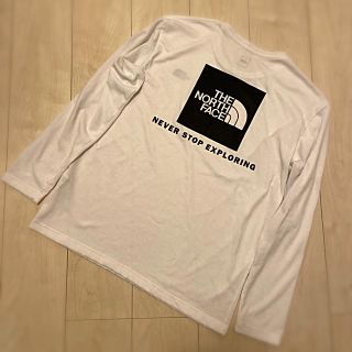 ザノースフェイス(THE NORTH FACE)の【THE NORTH FACE】ATSUSHI様専用バックBOXロゴロンT  L(Tシャツ/カットソー(七分/長袖))