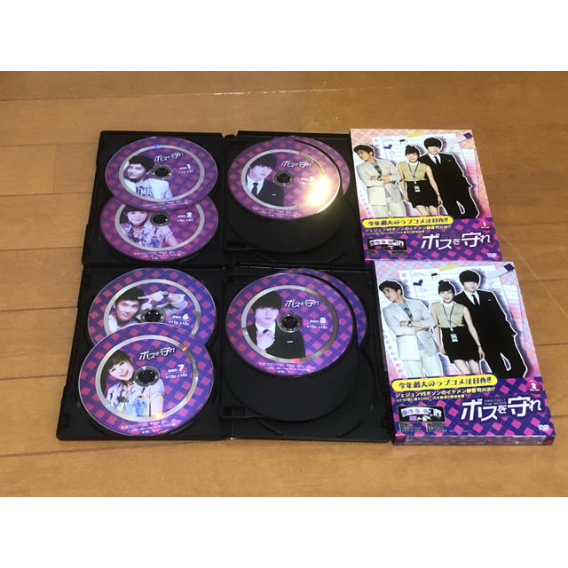 ボスを守れ　DVD-BOX1-2 キムジェジュン　チソン