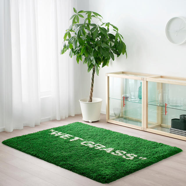 在庫最安値 IKEA×VIRGIL マルケラッド ラグマット ABLOH 最安価格
