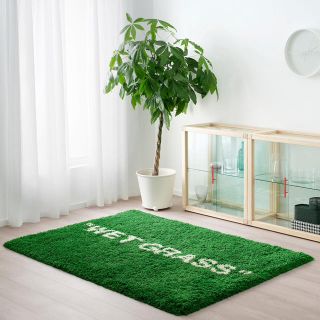 イケア(IKEA)のマルケラッド　MARKERAD ラグパイル長　(ラグ)