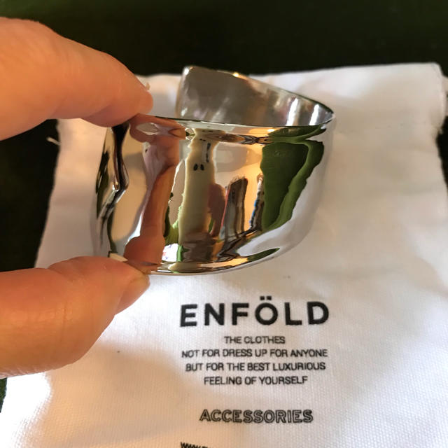 enfold バングル　シルバー