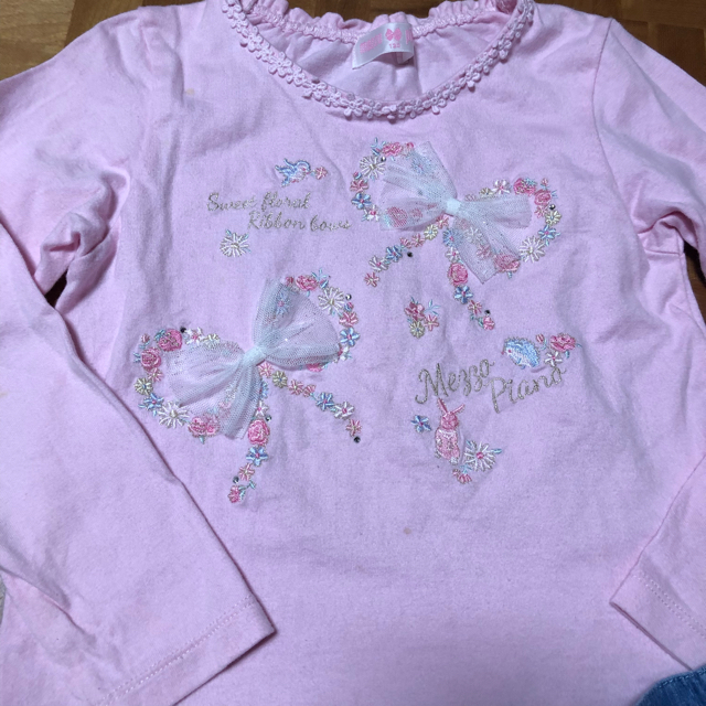 mezzo piano(メゾピアノ)のプロフ必読様専用 キッズ/ベビー/マタニティのキッズ服女の子用(90cm~)(Tシャツ/カットソー)の商品写真