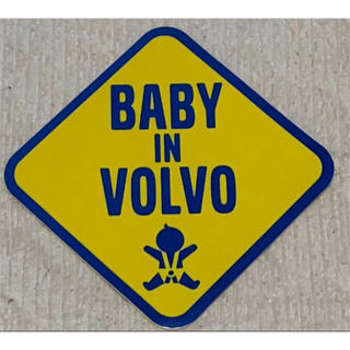 ボルボ(Volvo)のVOLVO ステッカー ベビー(車外アクセサリ)