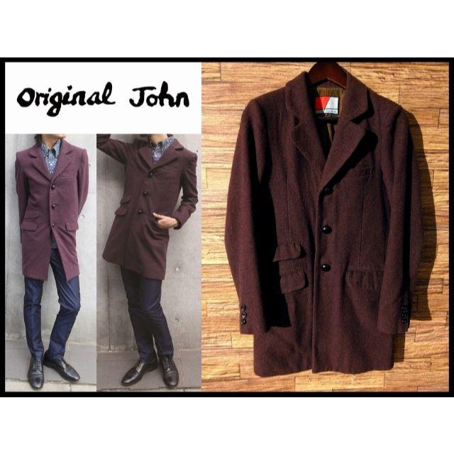 ※イングランド様専用　オリジナルジョン ウール チェスター フィールド コート メンズのジャケット/アウター(チェスターコート)の商品写真