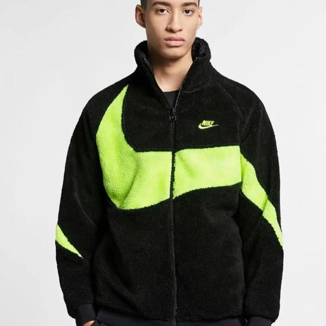 NIKE BIG SWOOSH BOA JACKET VOLT S