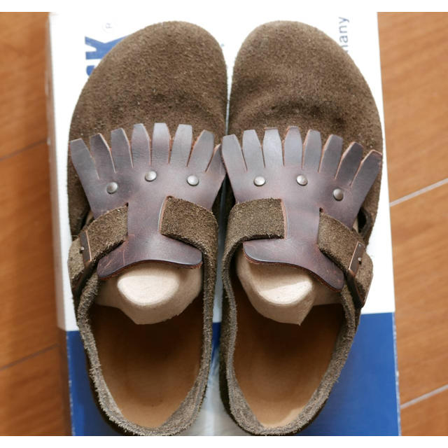 BIRKENSTOCK(ビルケンシュトック)のビルケンシュトック　ザルツブルグ　ブラウン　38  レディースの靴/シューズ(ローファー/革靴)の商品写真