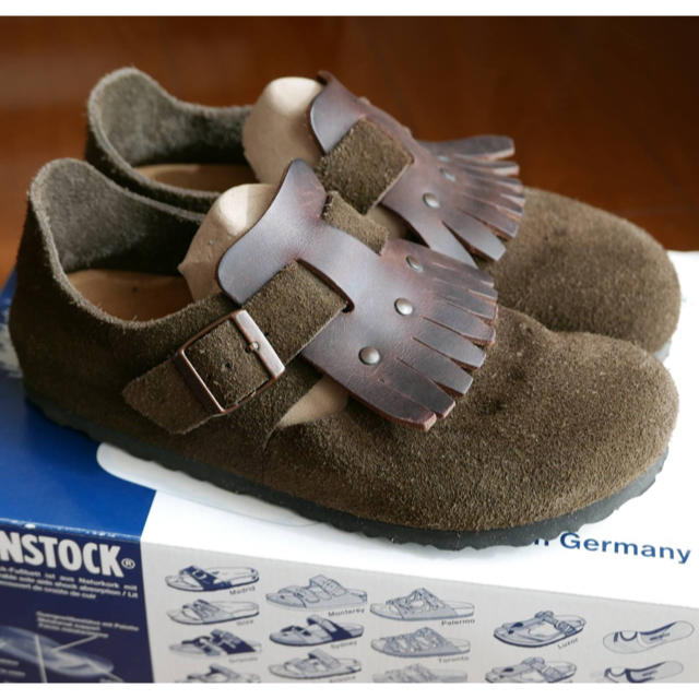 BIRKENSTOCK(ビルケンシュトック)のビルケンシュトック　ザルツブルグ　ブラウン　38  レディースの靴/シューズ(ローファー/革靴)の商品写真