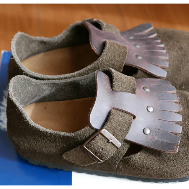 BIRKENSTOCK(ビルケンシュトック)のビルケンシュトック　ザルツブルグ　ブラウン　38  レディースの靴/シューズ(ローファー/革靴)の商品写真