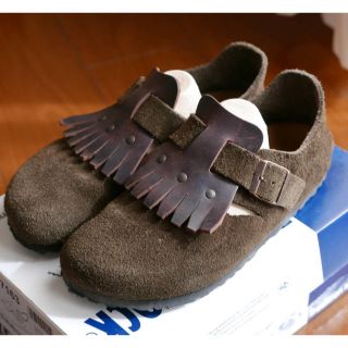 ビルケンシュトック(BIRKENSTOCK)のビルケンシュトック　ザルツブルグ　ブラウン　38 (ローファー/革靴)