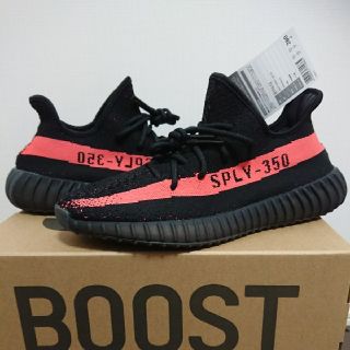 アディダス(adidas)の国内正規新品 28 YEEZY BOOST 350 V2 BLACK RED(スニーカー)