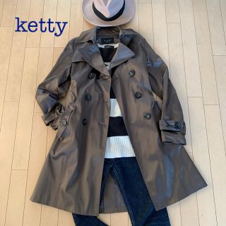 ケティ(ketty)のmary様専用ketty トレンチコート　濃茶　ラグジュアリーライン定価約4万円(トレンチコート)