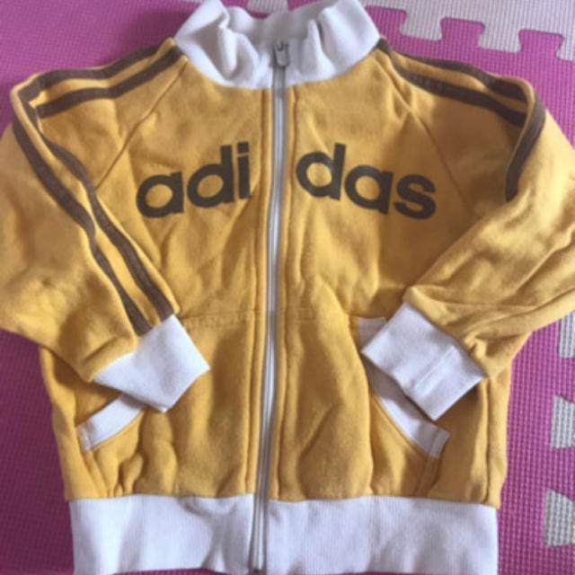 adidas(アディダス)のadidas ジャージ キッズ/ベビー/マタニティのキッズ服男の子用(90cm~)(ジャケット/上着)の商品写真