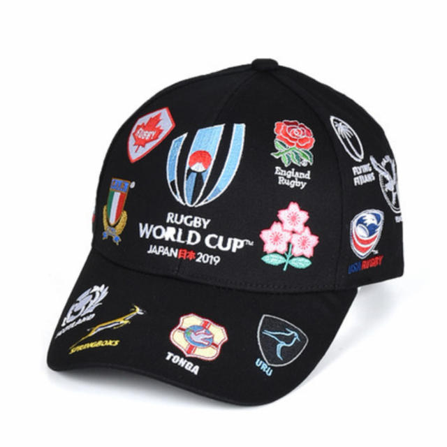 完売　RWC 2023 20 UNIONS COLLECTION ハット 黒 ②