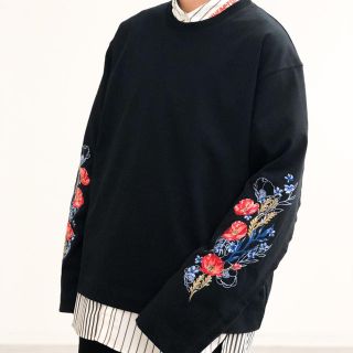 ジエダ(Jieda)のまっきー様専用JieDa / FLOWER EMBROIDERY L/S(Tシャツ/カットソー(七分/長袖))