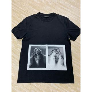 ジバンシィ(GIVENCHY)のジバンシイ GIVENCHY Tシャツ カットソー プリント L レア ブラック(Tシャツ/カットソー(半袖/袖なし))