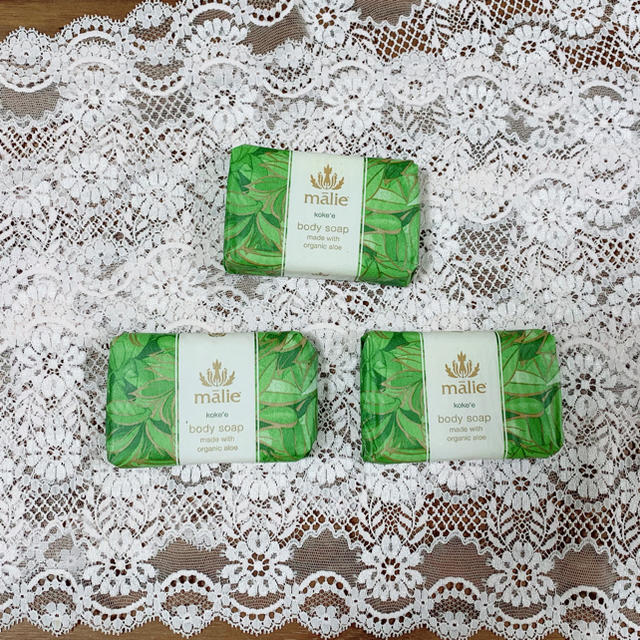 Malie Organics(マリエオーガニクス)のmalie organics body soap コスメ/美容のボディケア(ボディソープ/石鹸)の商品写真