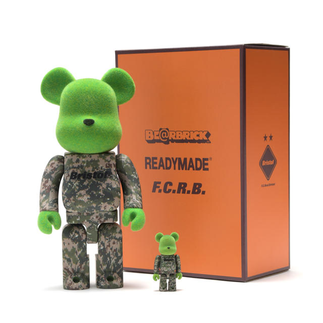 BE@RBRICK READYMADE x F.C.R.B. 100%＆400%