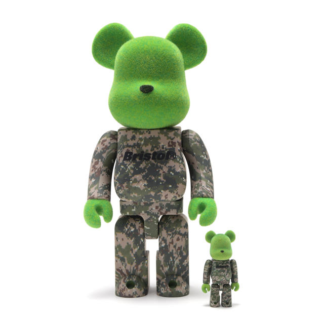 MEDICOM TOY(メディコムトイ)のBE@RBRICK READYMADE x F.C.R.B. 100%＆400% エンタメ/ホビーのフィギュア(その他)の商品写真