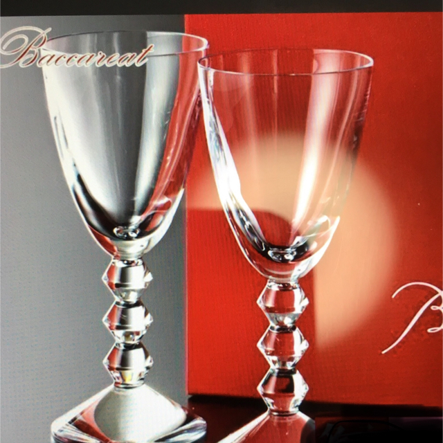 お値下げしました! Baccarat(バカラ )ベガ ワイングラス ペア グラス-