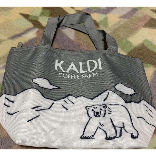 KALDI(カルディ)のレタスクラブ♡付録♡カルディ♡KALDI♡保冷バッグ♡新品 インテリア/住まい/日用品のキッチン/食器(弁当用品)の商品写真