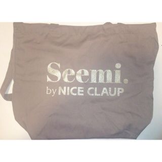 ワンアフターアナザーナイスクラップ(one after another NICE CLAUP)のSeemi by niceclaup ロゴバック(トートバッグ)