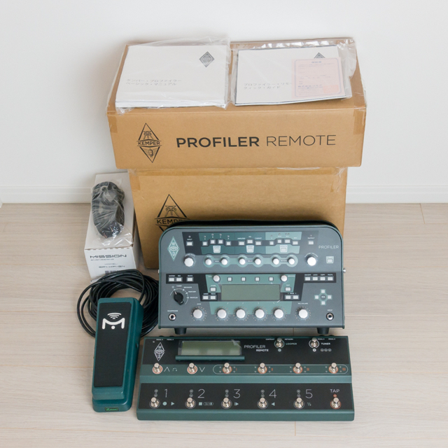 【美品】kemper power head・REMOTE・専用ペダル　3点セット 1