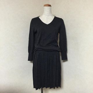 コムデギャルソン(COMME des GARCONS)のJUNYA WATANABEニットワンピ(ひざ丈ワンピース)