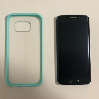 ギャラクシー(Galaxy)の【超美品】GALAXY S6 edge 64GB グリーン(スマートフォン本体)