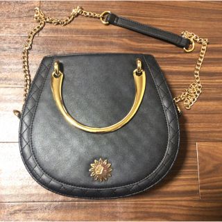 エヴリス(EVRIS)のEVRIS フェイクレザーサークルBAG(ショルダーバッグ)