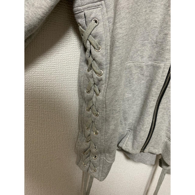 BALMAIN(バルマン)の早い者勝ち】FAITH CONNEXION レースアップ パーカー S メンズのトップス(パーカー)の商品写真