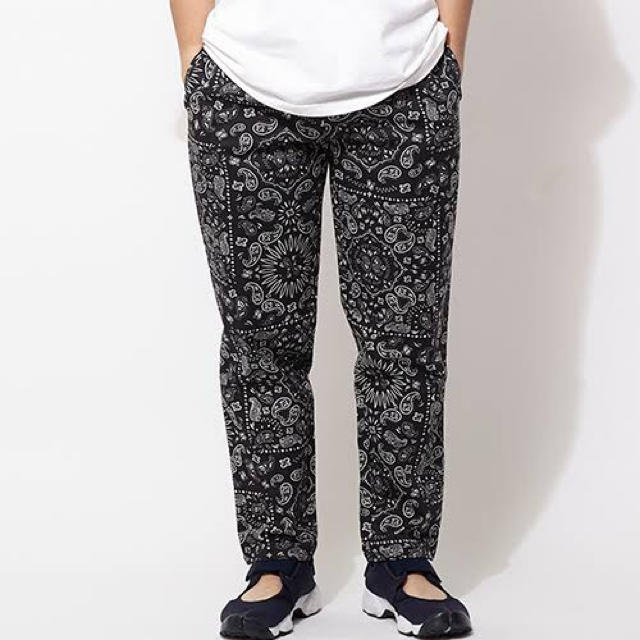 即完売　Mサイズ　黒　cookman chef pants paisley