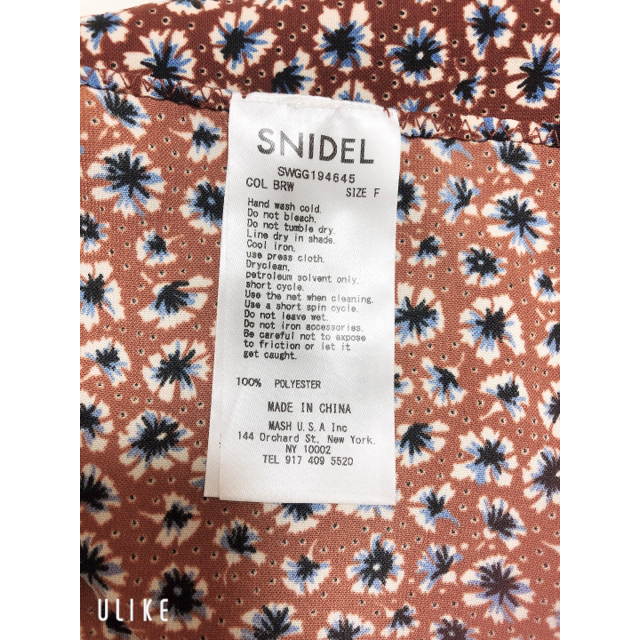 SNIDEL(スナイデル)のSNIDEL❤︎スカーフ レディースのファッション小物(バンダナ/スカーフ)の商品写真