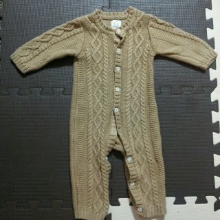 ベビーギャップ(babyGAP)のGAP☆綿ニット☆カバーオール70cm(カバーオール)