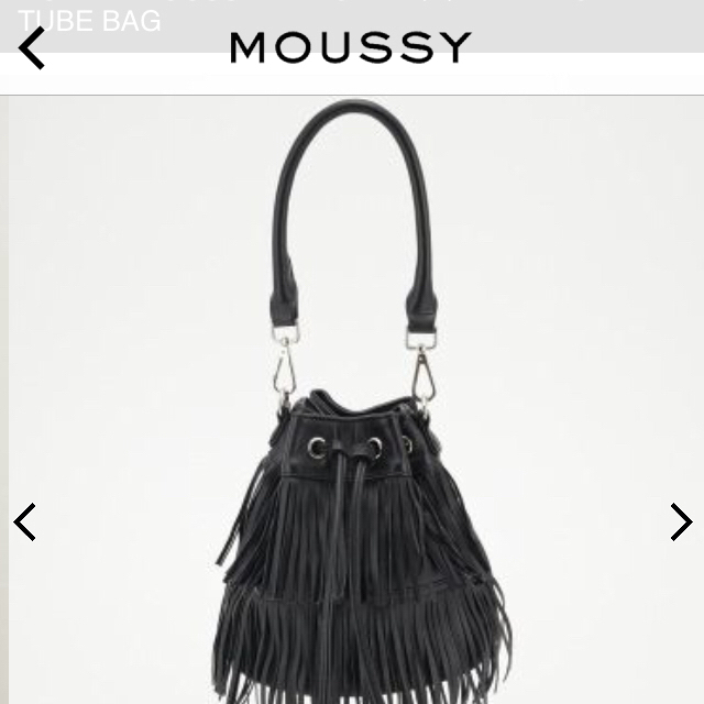 moussy(マウジー)のマウジーフリンジバック レディースのバッグ(ショルダーバッグ)の商品写真