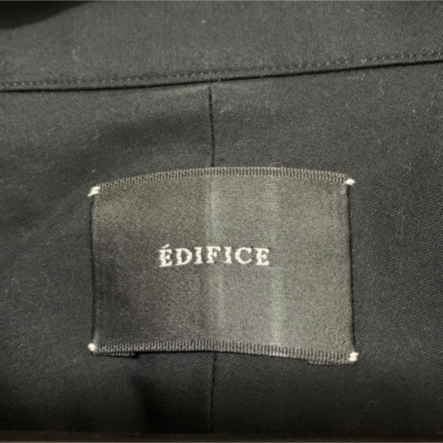 EDIFICE(エディフィス)のEDIFICE 黒 シャツ メンズのトップス(シャツ)の商品写真