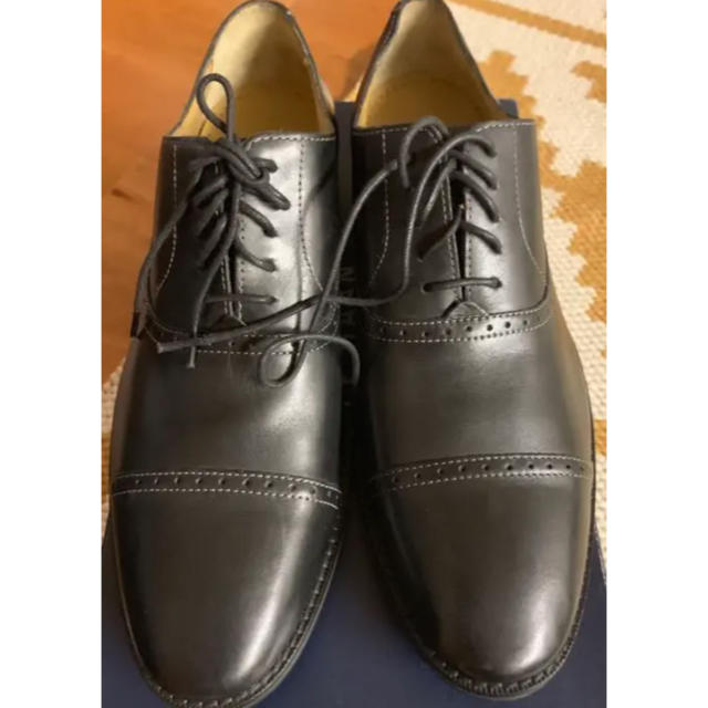 Cole Haan(コールハーン)のコールハーン ビジネスシューズ 革靴 ブラック 黒 新品 7Mサイズ メンズの靴/シューズ(ドレス/ビジネス)の商品写真