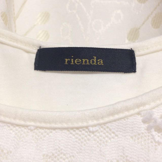 rienda(リエンダ)のriendaワンピース レディースのワンピース(ミニワンピース)の商品写真