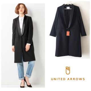 ユナイテッドアローズ(UNITED ARROWS)の新品未使用 ユナイテッドアローズ テーラードジャケット ロング丈(テーラードジャケット)