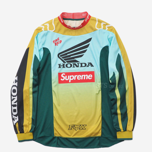 メンズMサイズ Supreme/Honda/Fox Racing Moto Jsy